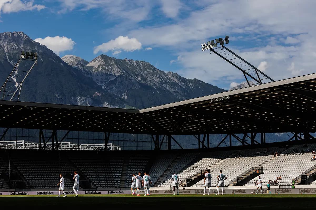 Le Tivoli Stadium, en juillet 2023, qui va accueillir le Real Madrid ce mardi (Photo by Jan Hetfleisch/Getty Images).